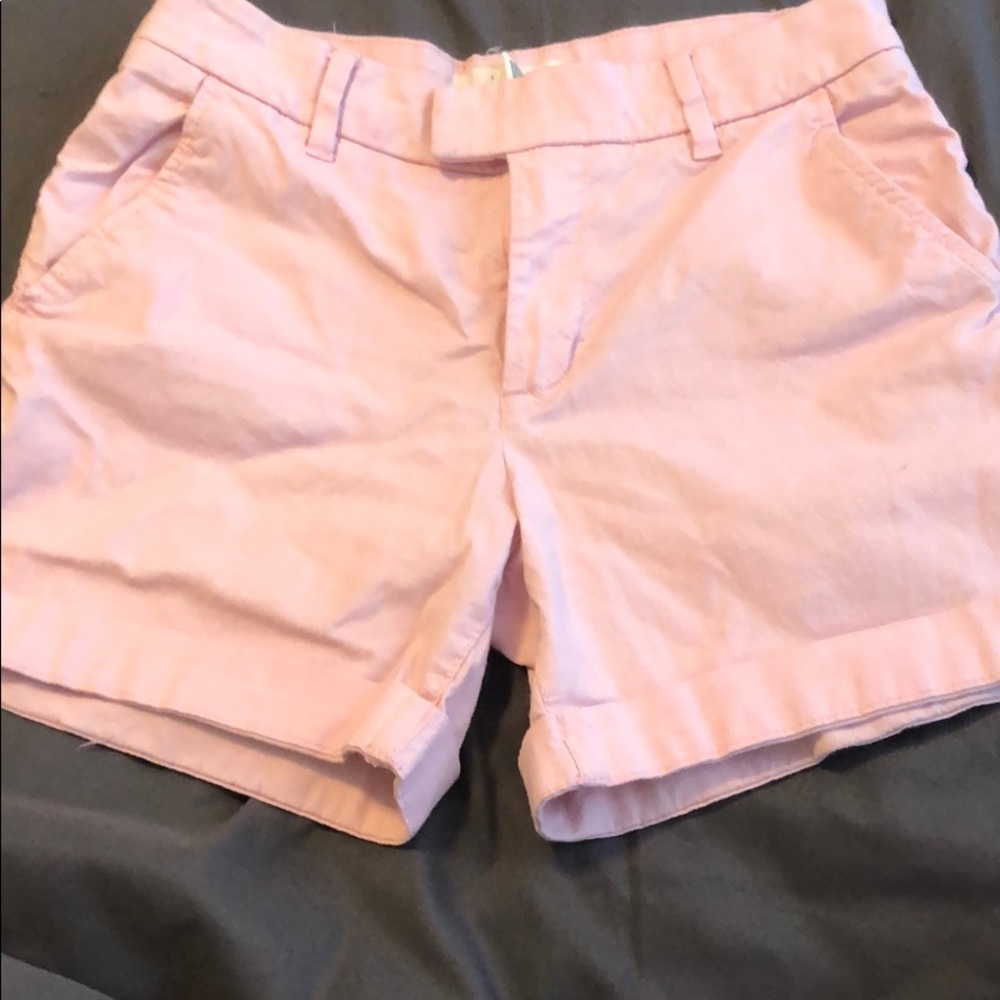 Pink shorts!